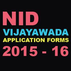 NID - NID Vijayawada invites Application Forms for 2015 - 16