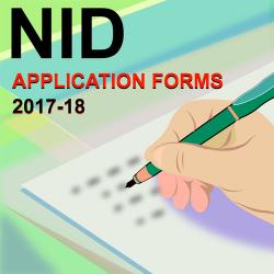NID 2017 - NID APPLICATION FORMS 2017-18