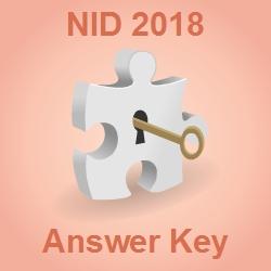 NID - Nid 2018 Answer Key