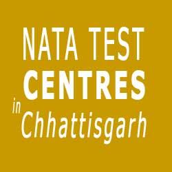 NATA 2016 - NATA TEST CENTRES IN CHHATTISGARH