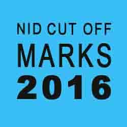 NID  - NID 2016 Cut Off Marks for Design Aptitude Test