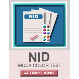 NID Mock Color Test