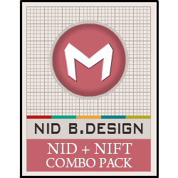 NID B.Design & Nift B.Design Combo Pack