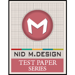 NID Test Papers Series 2018 M.Design DAT