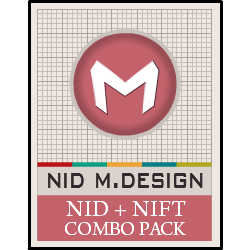 NID M.Design & Nift M.Design Combo Pack