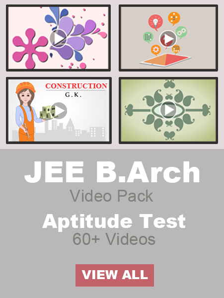 Jee B.Arch Video Pack - Aptitude + Drawing