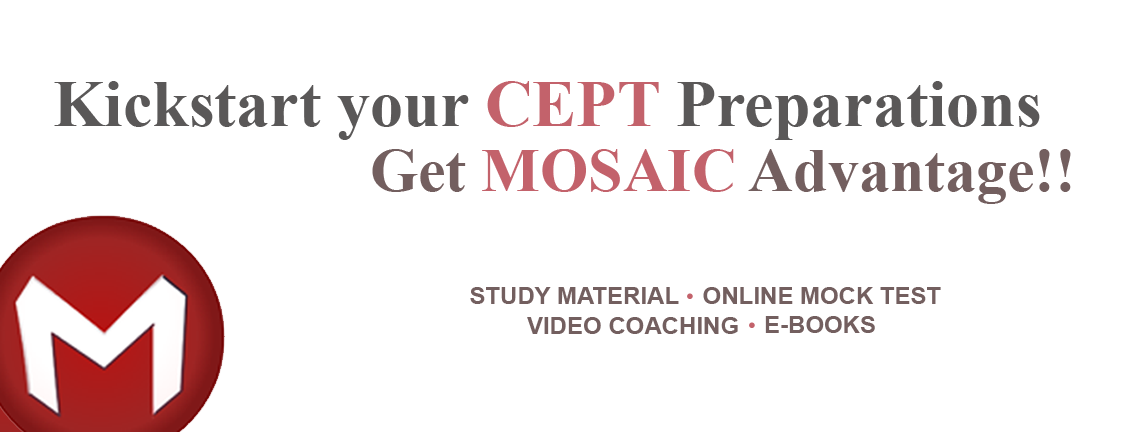 Kickstart your cept Preparation Get Mosaic Advantage!